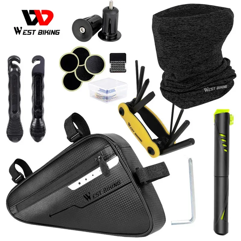 Sacs Kit d'outils de vélo à vélo de West West Inclure des outils de sac à vélo