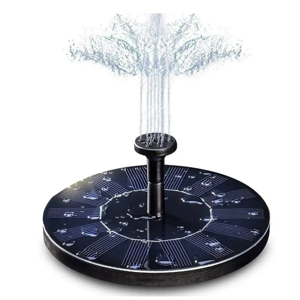 Acqua galleggiante galleggiante solare con pannelli kit per pannello per acqua Funga per uccelli per piscina decorazione da giardino per giardino solare 240419