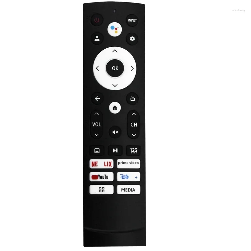 Fjärrkontroller 1 bit ERF3S90H Kontroll Black Plastic For Hisense Smart TV 50A6H 50A65H 43A6H 43A65H