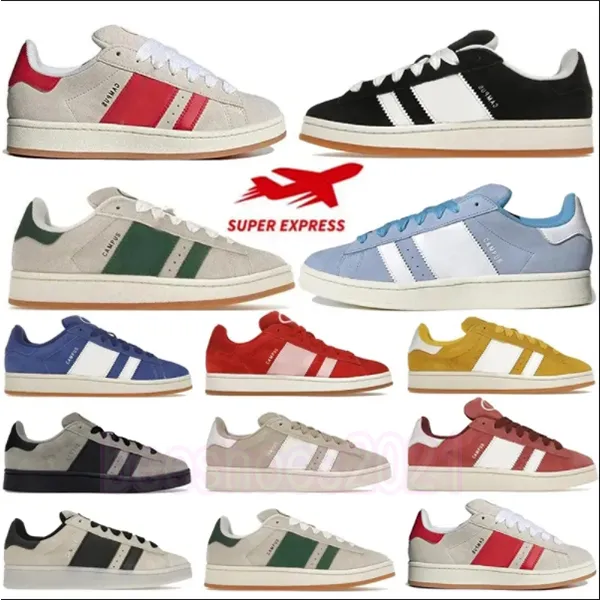 Fashion Casual 00S 00 Chaussures de créateurs en daim supérieur supérieur plate-forme en cuir de premier galets Bas Bunny Low Top Trainers Og crème blanc noir végétalien rose vert verte femme pour hommes baskets