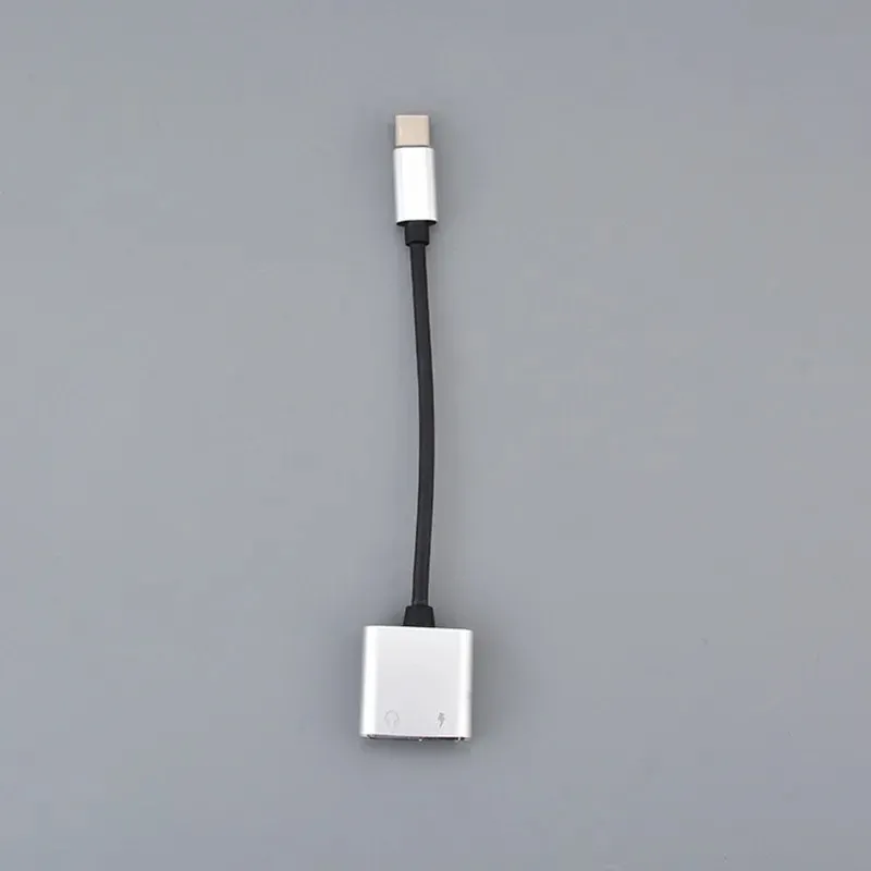 2024 Type-C ~ 3.5mm Aux 헤드폰 Huawei Mate를위한 Adapter 20 P30 P30 Pro Xiaomi MI 8 9 SE Type C ~ 3.5 Huawei 용 Jack Eorphone Audio Cable