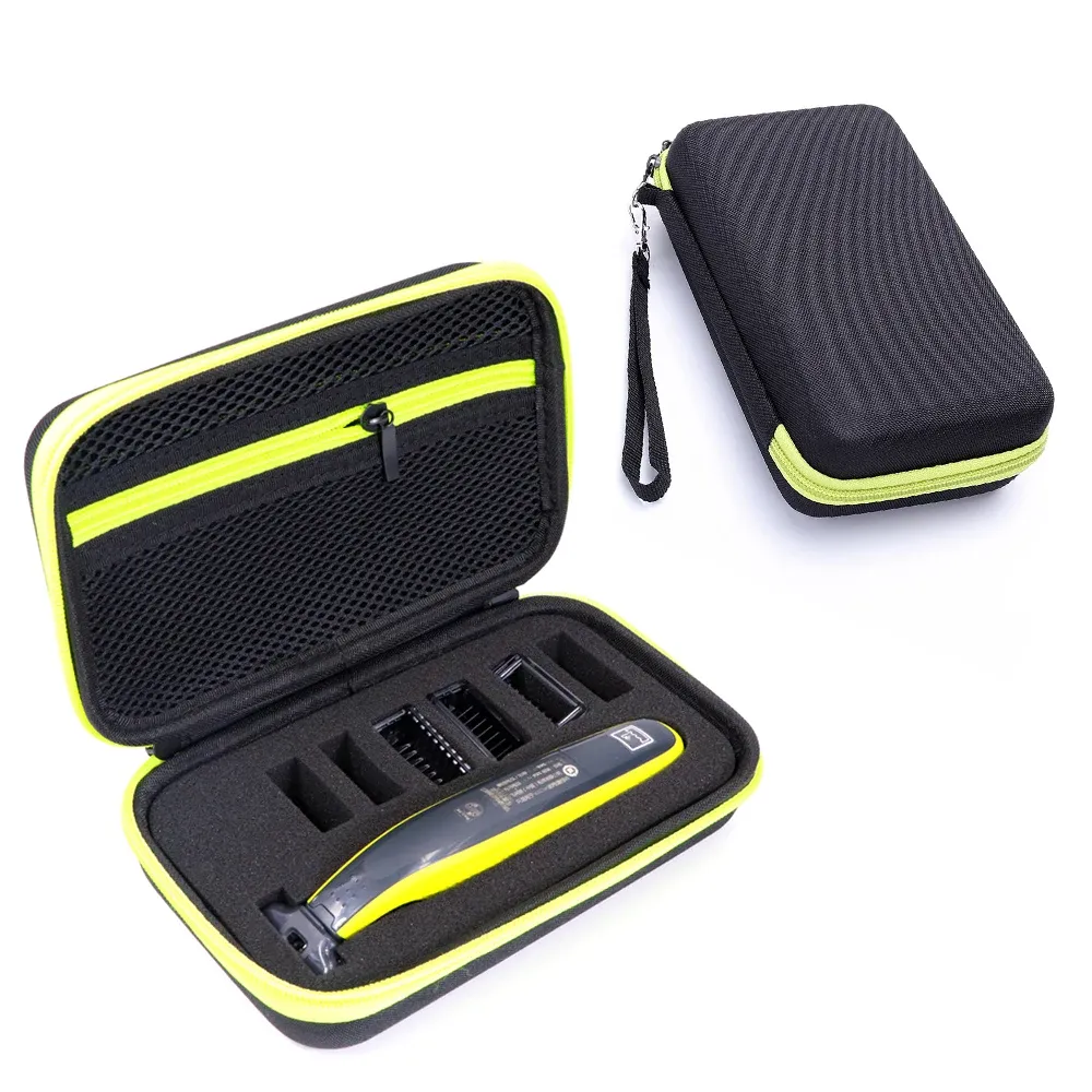 Cases Nieuwe harde case voor Philips OneBlade MG3750 7100 Shaver Accessories Eva Travel Bag Storage Pack Box Cover Zipper Pouch met voering