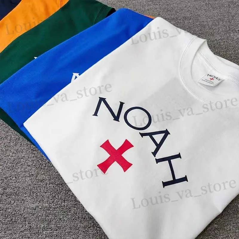 T-shirty męskie American Trend Strwear Noah T-shirt Wysokiej jakości oryginalna etykieta Realistyczna foto