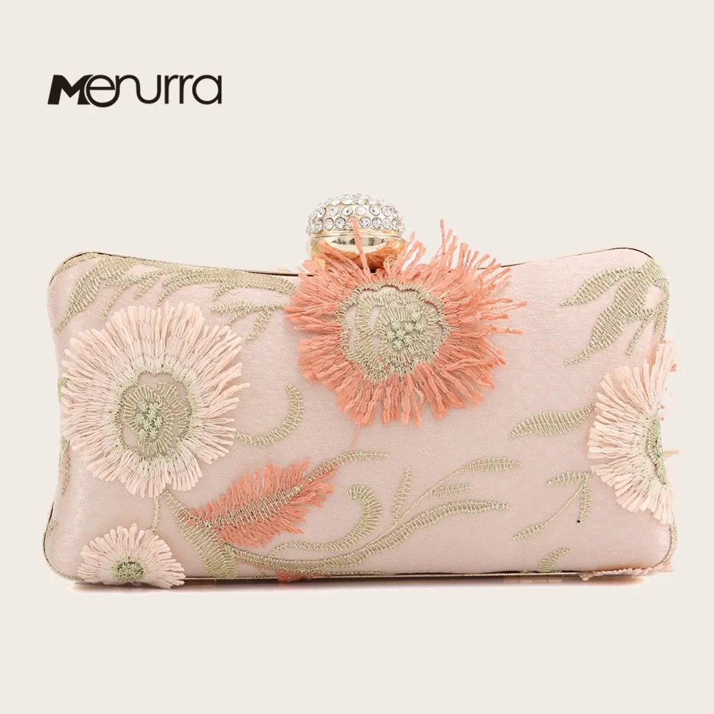 Wallets Women Evening Bag Ladies Flower Wedding Clutches Suower Diamond Clasp Party Clutch Purse Chain Crossbody Bags