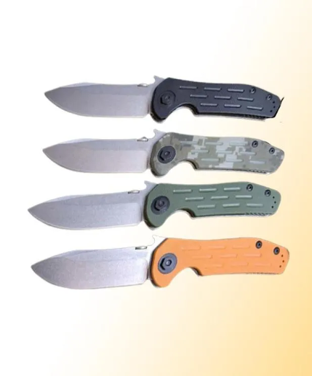 Coltello pieghevole con cuscinetto a sfera ZT 0630 D2 Drop Point Lama per lavaggio in pietra G10 Manico in lamiera di acciaio inossidabile Coltelli EDC9998940