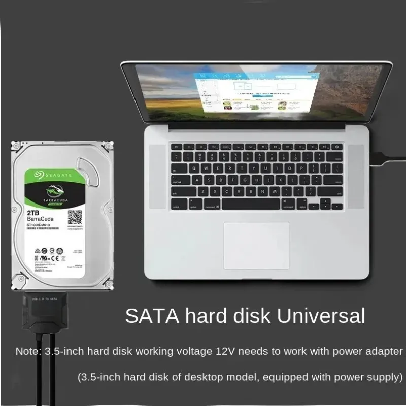 NOUVEAU 2024 Câble USB Câble USB HOT SATA22PIN Câble adaptateur de disque dur USB3.0 To SATA Data Cable Adaptersata22Pin adaptateur CableNATA22PIN