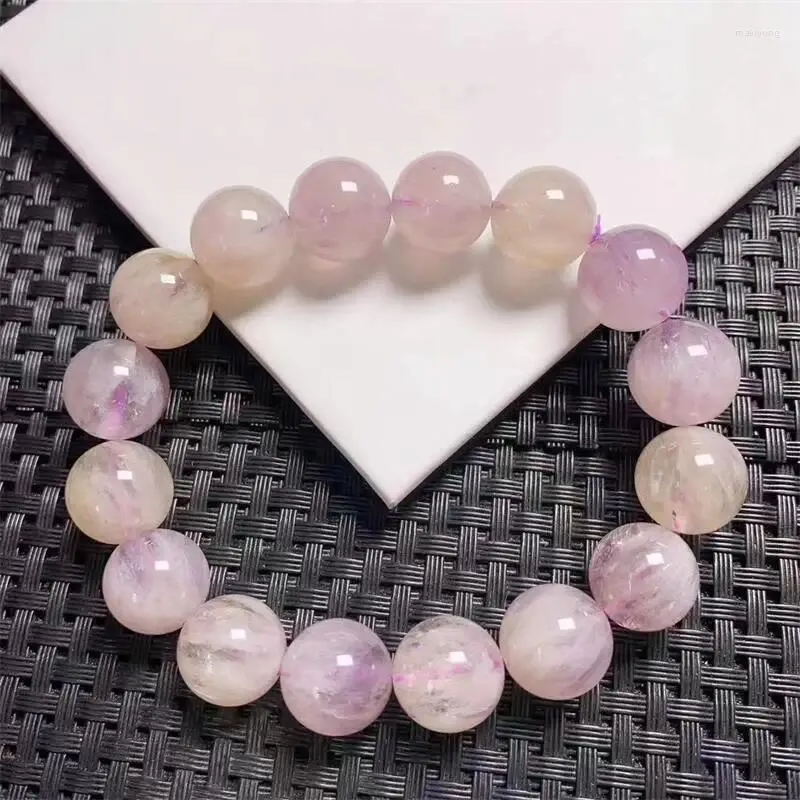 Bracelets de liaison 13 mm Natural Purple Hair Quartz Bracelet Femmes