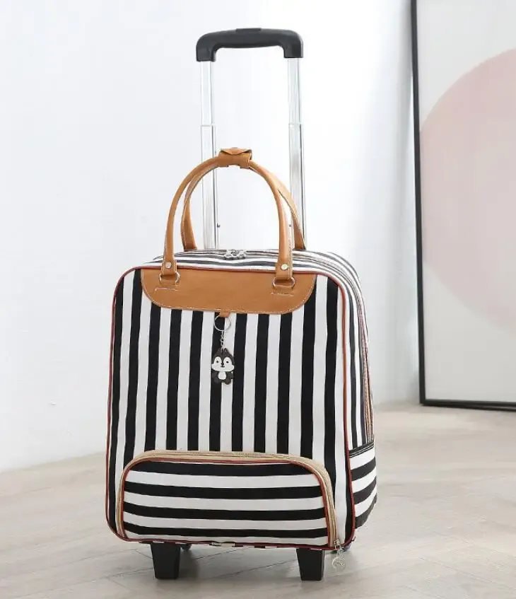 Boksers marka 20 -calowa kobiety podróżują torba wózka na kołach walizka podróżna torba bagażowa torebka podróżna