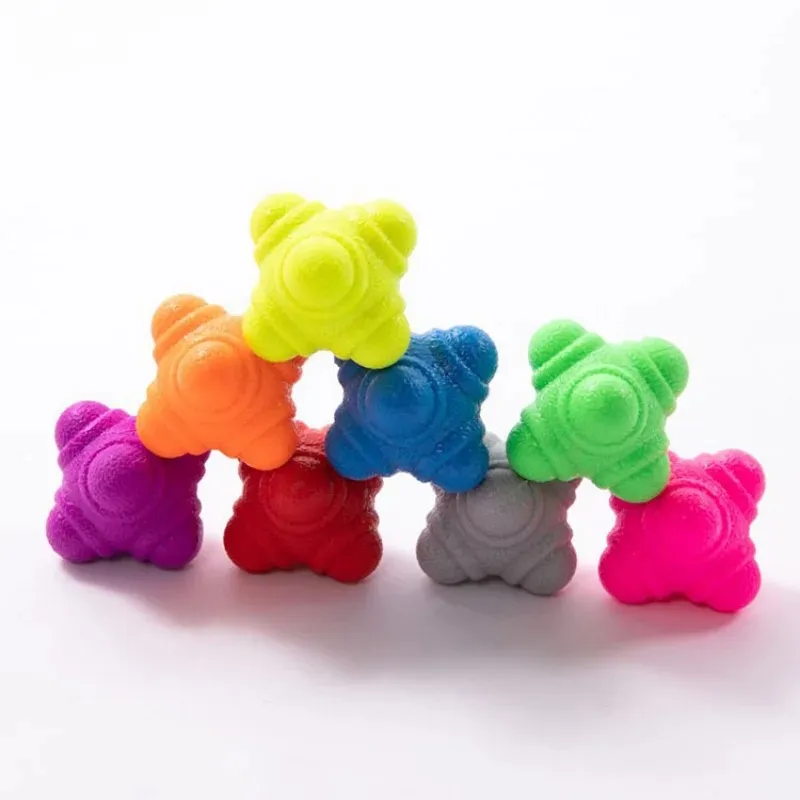 Hexagonal Reaction Ball for Speed Agility Training, Silicone ...