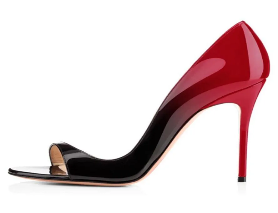 Pacote de sandálias Heel 2021 Fine Sexy Leopard Print Toe Shoes Highheeled Will Code Women039S9412004