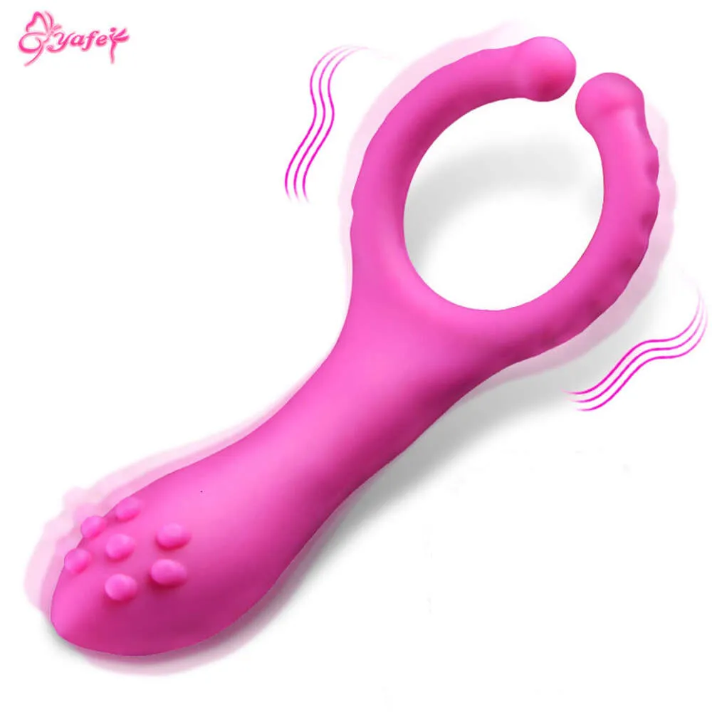 Anel de pênis do vibrador para ejaculação Penisring Toys Sexy Homens Men vibrando pau anéis sem fio Tools de masturbação masculina