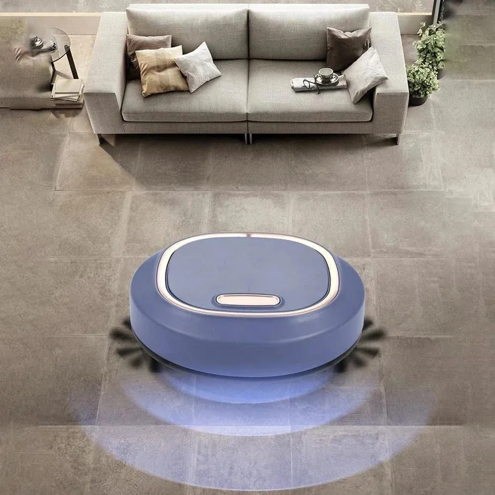 Super Quiet Wireless Vacuum Cleaner Robot 3 In 1 Sweeping Mopping Household Cleaning Robot Floor Carpet Sweeper Home 240418