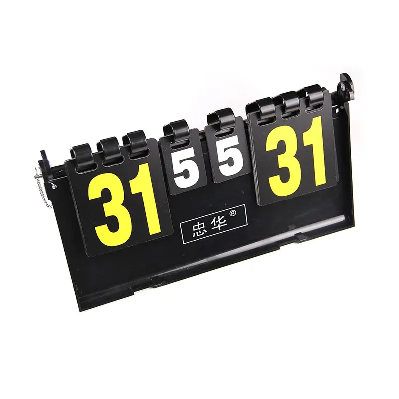 Bollar Portable Basketball Scoreboard Football Score brädor Volleyball Handball Tennis 4 Digit Sports Score Board Wholesale