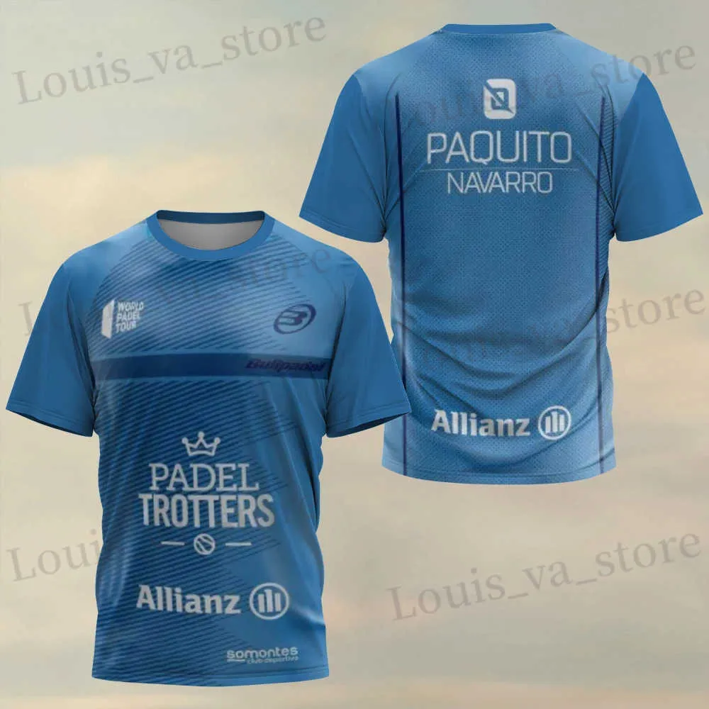 T-shirt maschile uomini boutique boutique idrogeno badminton indossare padel da uomo addestramento indossare slve slve slve sports indossare assorbimento sudore t240419