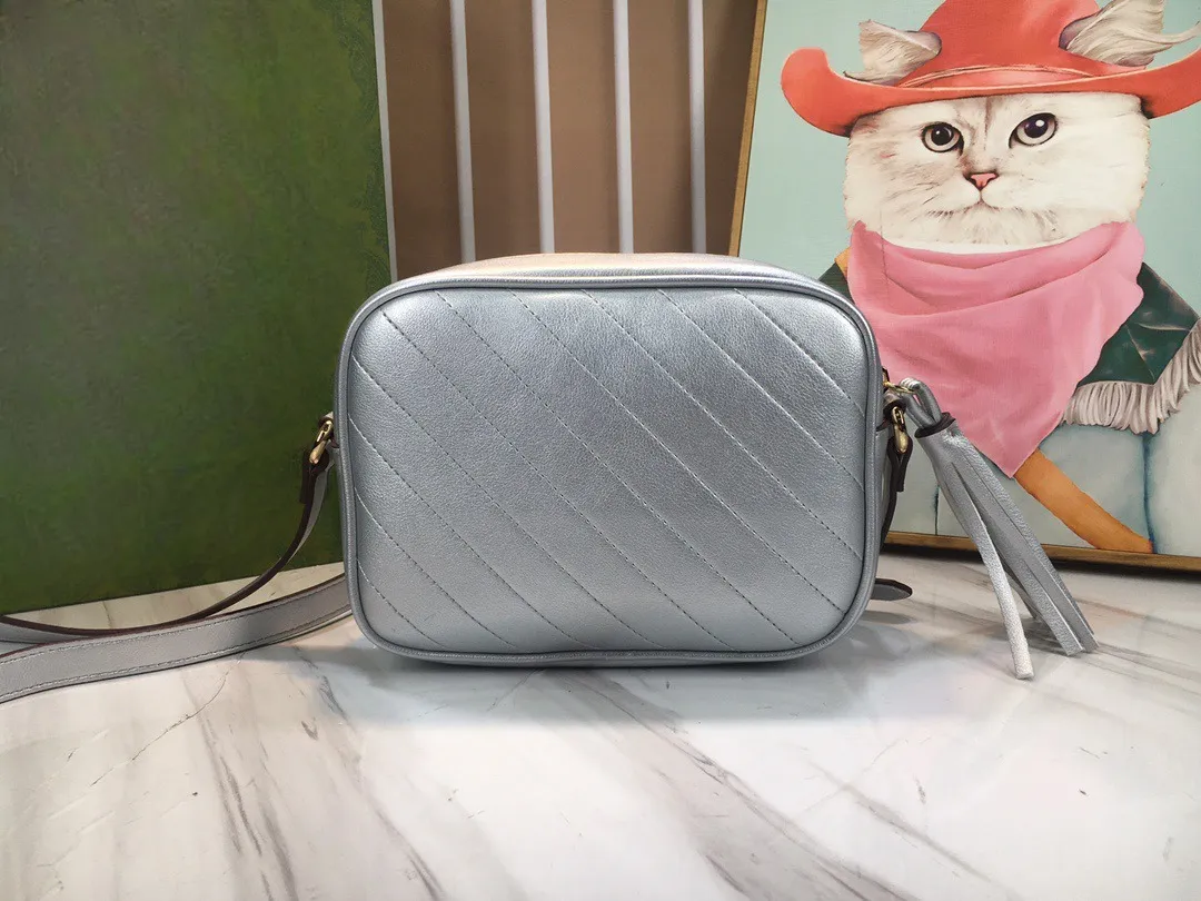 حقيبة شريحة Blondie Bag Crossbody حقيبة كتف الكتف أكياس رسول حقيبة يدوية جلدية