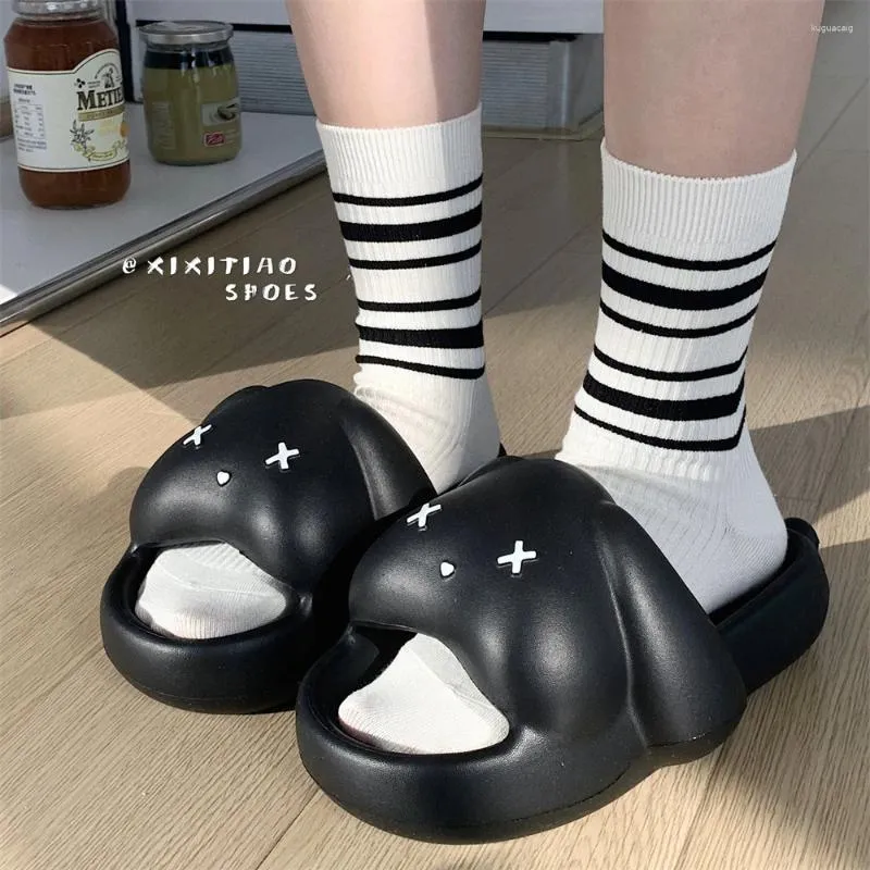 Slippers Mignon chiot pour les bettes femmes à la mode à la mode