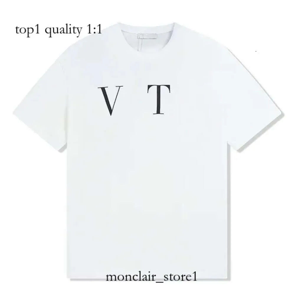 VLTN T-shirt Fashion Mens Designer Shirt with Pattern Print Vltn T-shirts Black Style Polos T-shirt Men Femmes Shirts CHEURS CHEUR 232