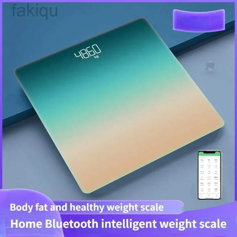 Body Weight Scales Household Floor Body Scales Wireless Digital Weight Scale Tempered Glass LCD Display Digital Weighing Bathroom Gym Scale 240419