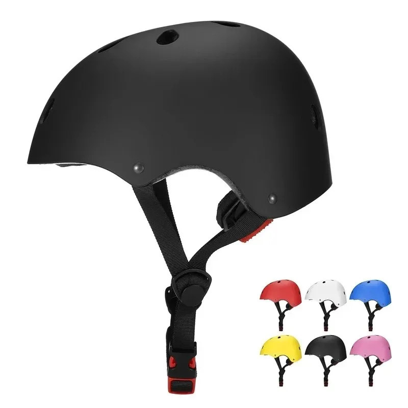 Capacete de segurança ao ar livre para adultos de bicicleta de bicicleta adolescente scooter scooter bmx skateboard skateboard stunt bomber bicycle kids capacete