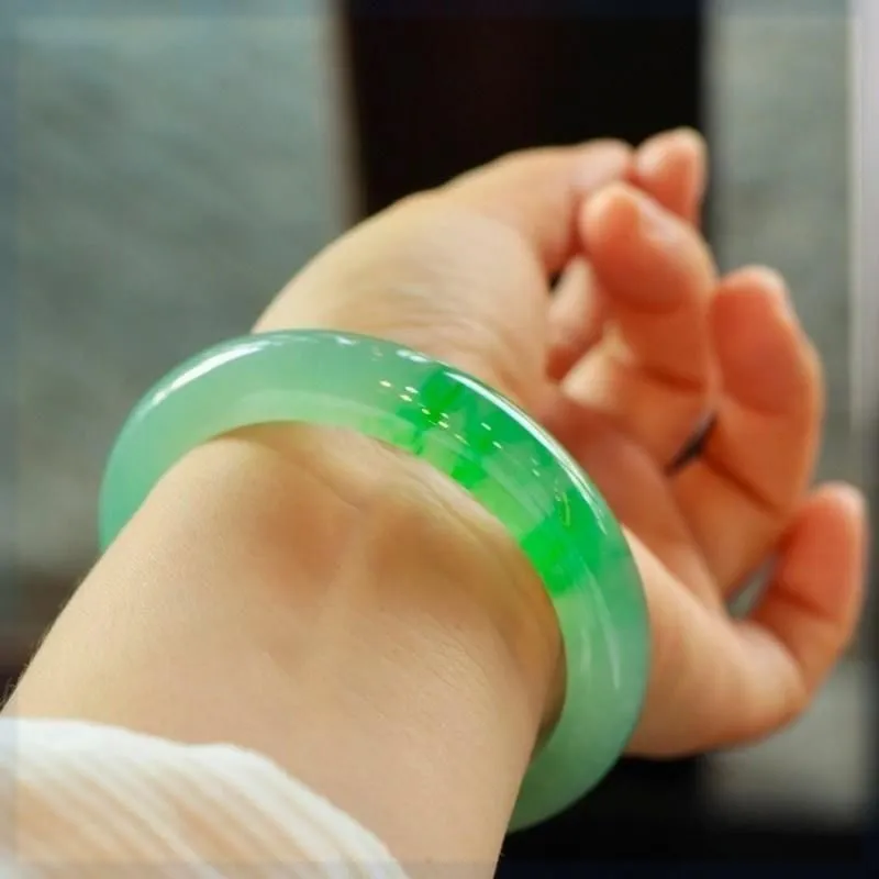 Other Bracele MyanmarjadejadebraceletfemaleiceYanggreeatripoldpitgreeoatingflowerwaxyicehalflandscape_ipsvogv.com