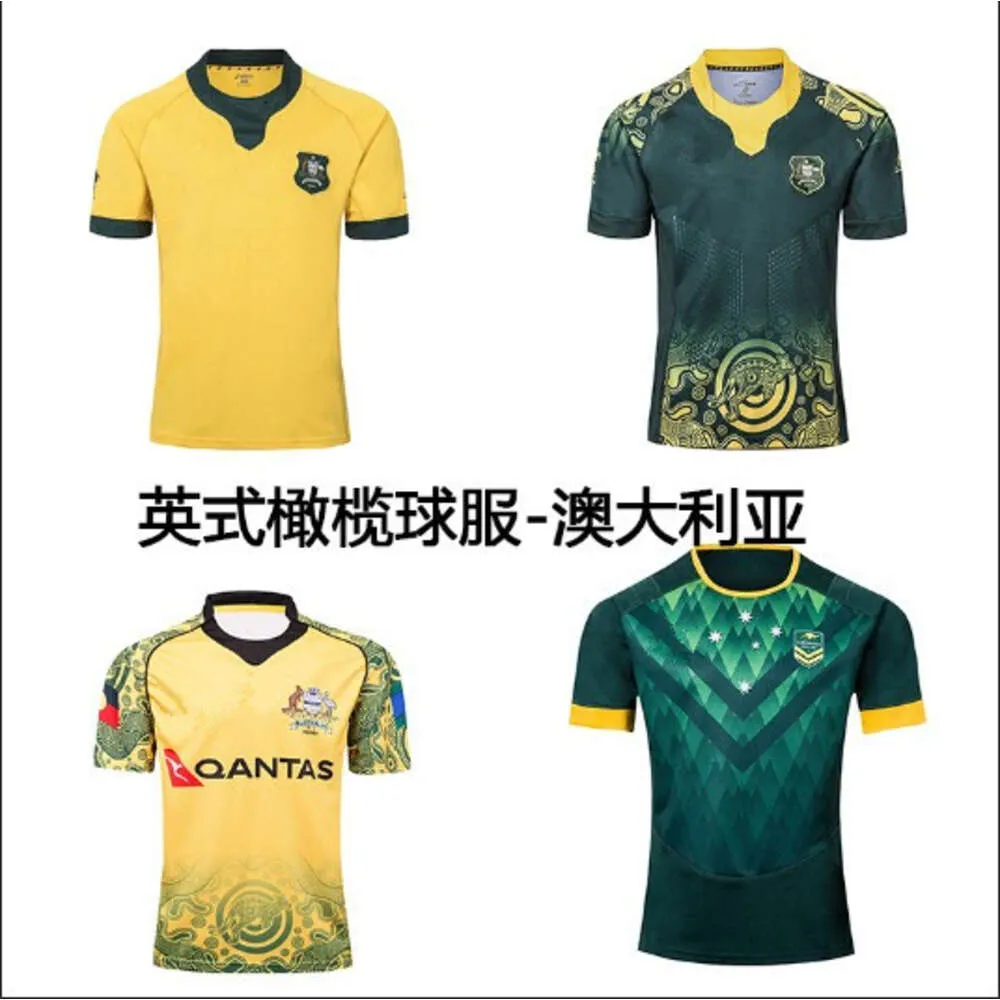 Football Jersey Men Sport 2019 Australian Rugby Home and Away with Commémorative Edition Jersey