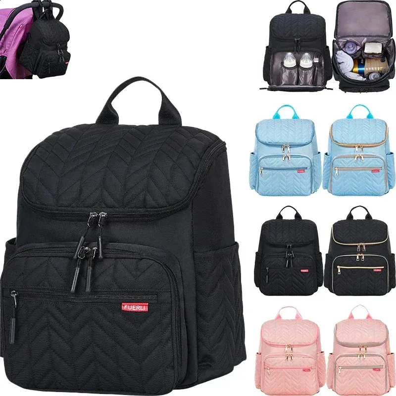 Waterproof Maternity Backpack with Diaper Bag - Large Capacity, Multi ...