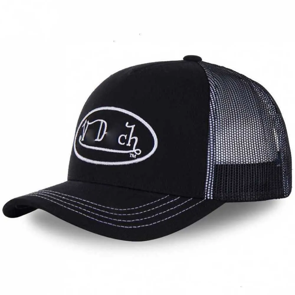 Chapeau von Dutchs Hat Fashion Baseball Cap pour adultes Caps nets de différentes tailles Snom de créateur pour hommes en plein air 9LDR441B