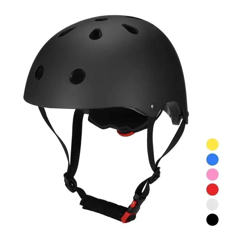 Capacete de segurança ao ar livre para adultos de bicicleta de bicicleta adolescente scooter scooter bmx skateboard skateboard stunt bomber bicycle kids capacete