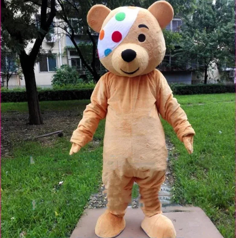 High quality one eye bear Mascot Costumes Halloween Fancy Party Dress Cartoon Character Carnival Xmas Easter Advertising Birthday Party Costume Outfit