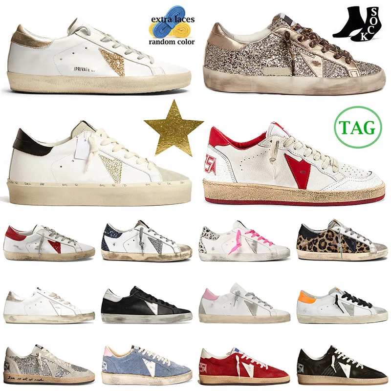 Golden Goose Loafers GGDB Super Star Sneakers Designer Platform Shoes Super Star Luxury Klasik Loafers Normal Dhgate Mens Women Italy Trainers 【code ：L】