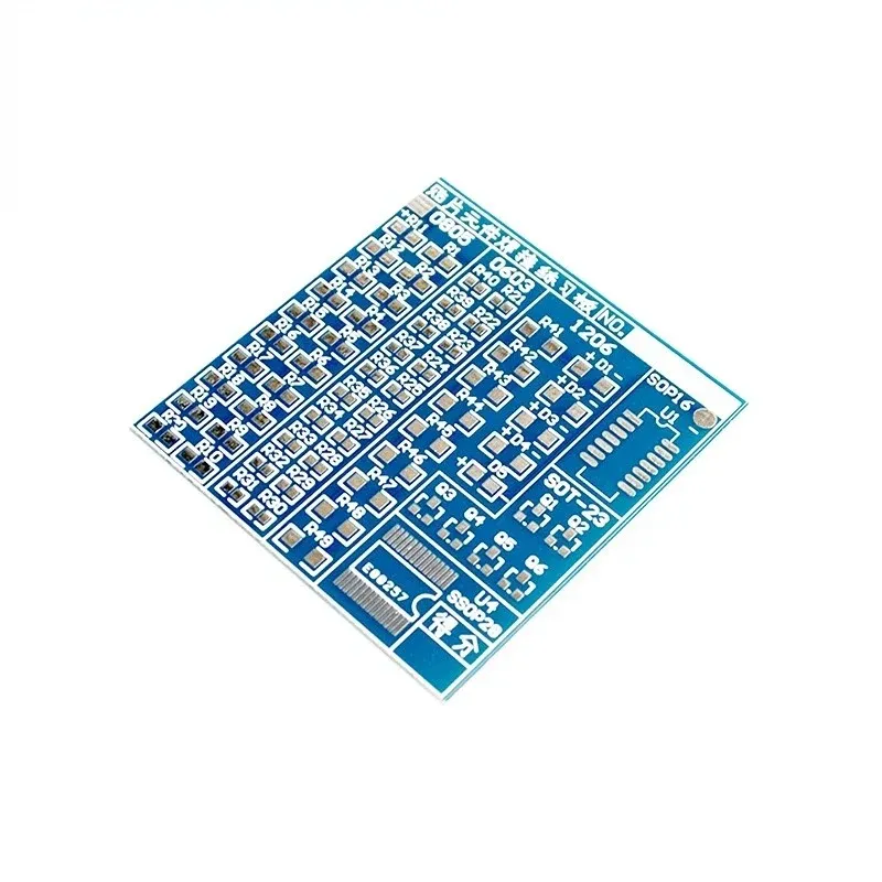 new 2024 SMD Soldering Plate Component Weld Welding Practice SMT PCB Board DIY Kit Skill Training Learning Electronic Suit hotfor for