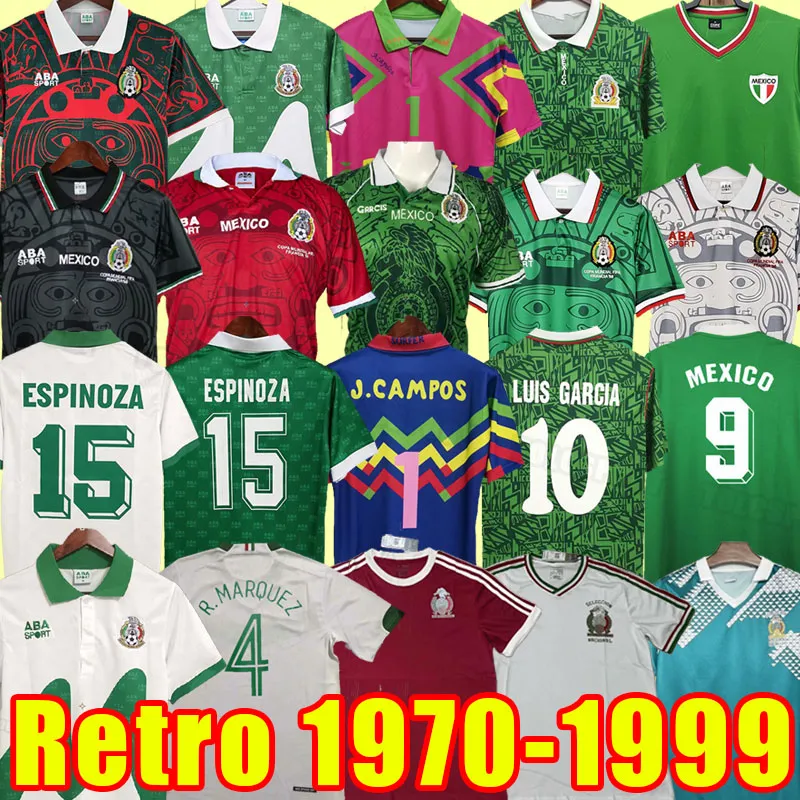 Camiseta Selección Mexicana Mexico Kit 1998 Mexico Soccer Jersey