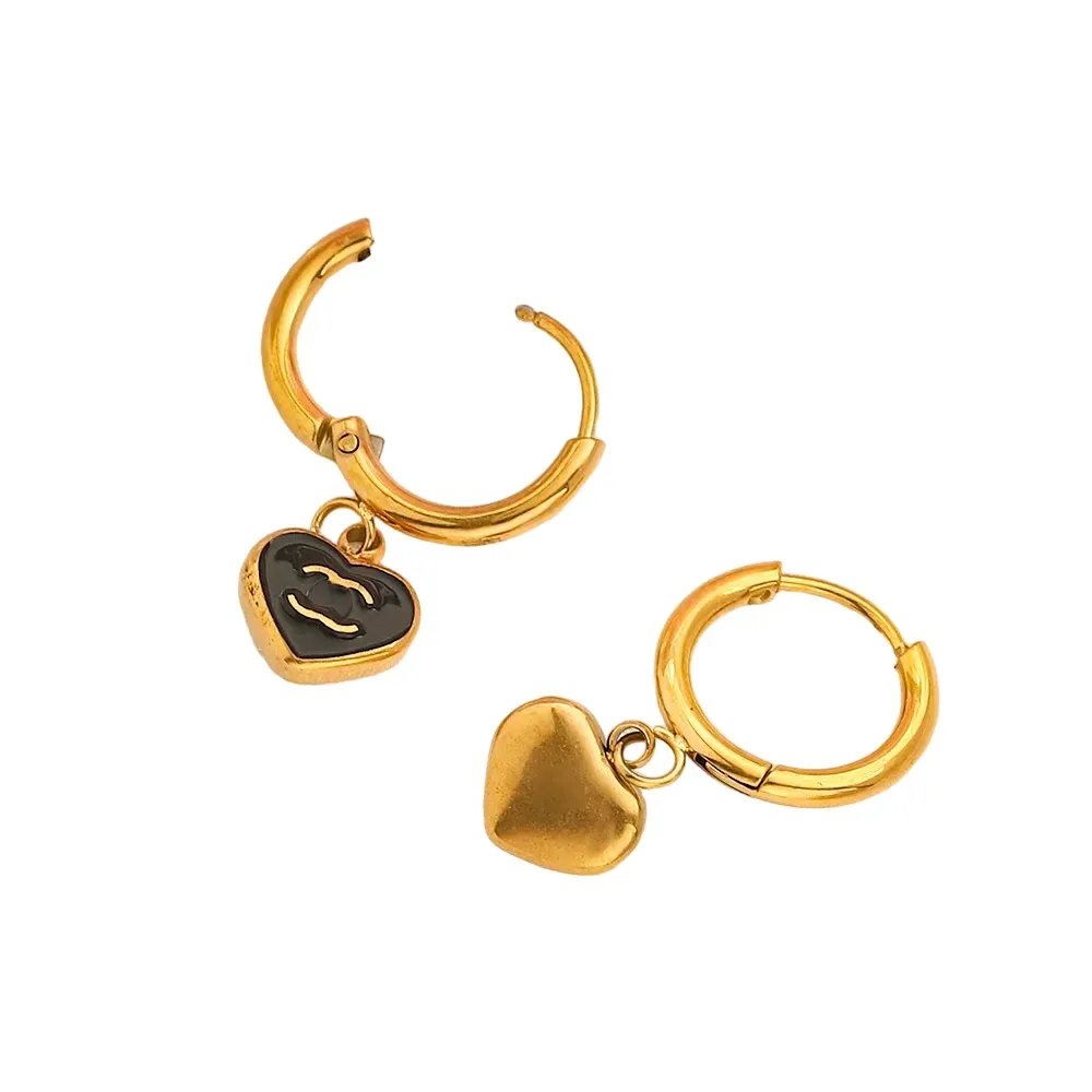 2024 Boucles d'oreilles de créateurs Stud Gold Placing Placing en acier inoxydable Marque de mode Bijoux célèbres Femmes Gift de mariage ZG2346Q3