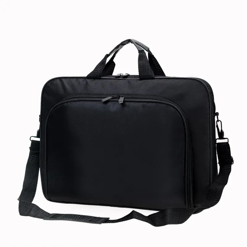Briefcases Men's Computer Bag 15 inch 17 inch Notebook Fashion Casual Portable Messenger Official Document Business Shoulder Bag Tool Bag