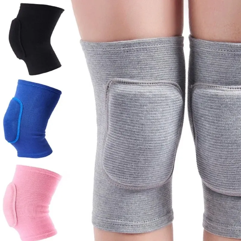 1 paio di ginocchini di compressione sportiva che danzano ginocchini elastici l'artrite sollievo meniscus lacrima di fitness cuscinetti