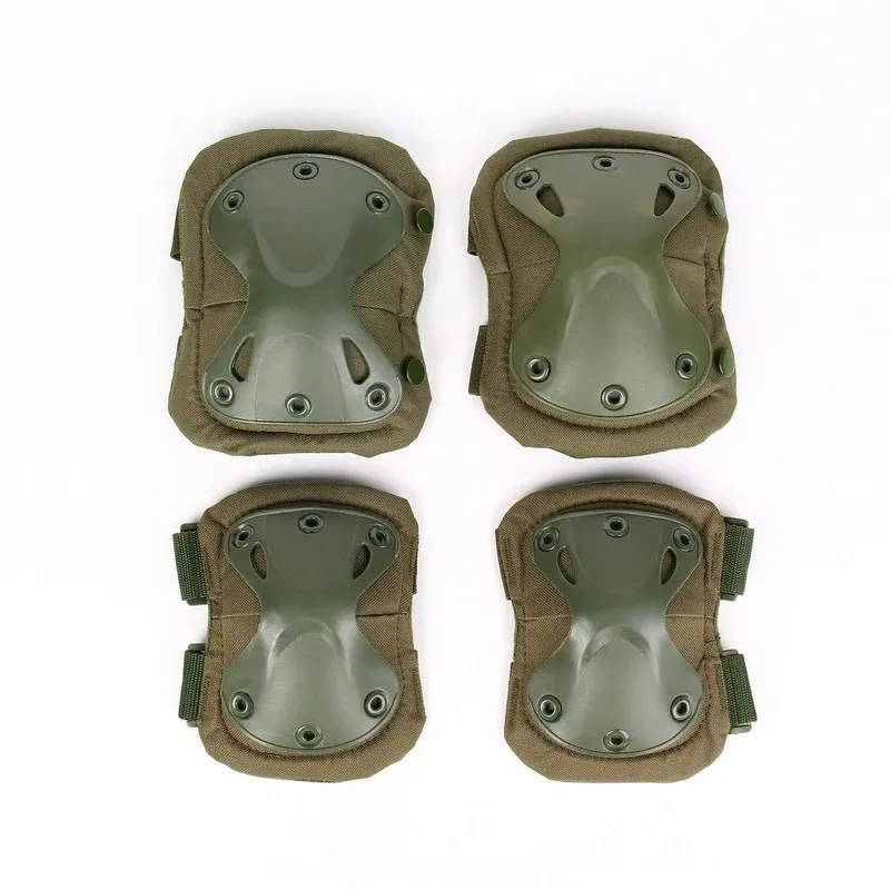 Taktisk Knepad Elbow Knee Pads Militär Protector Army Airsoft Outdoor Sport Working Hunt Skating Safety Gear Kneecap