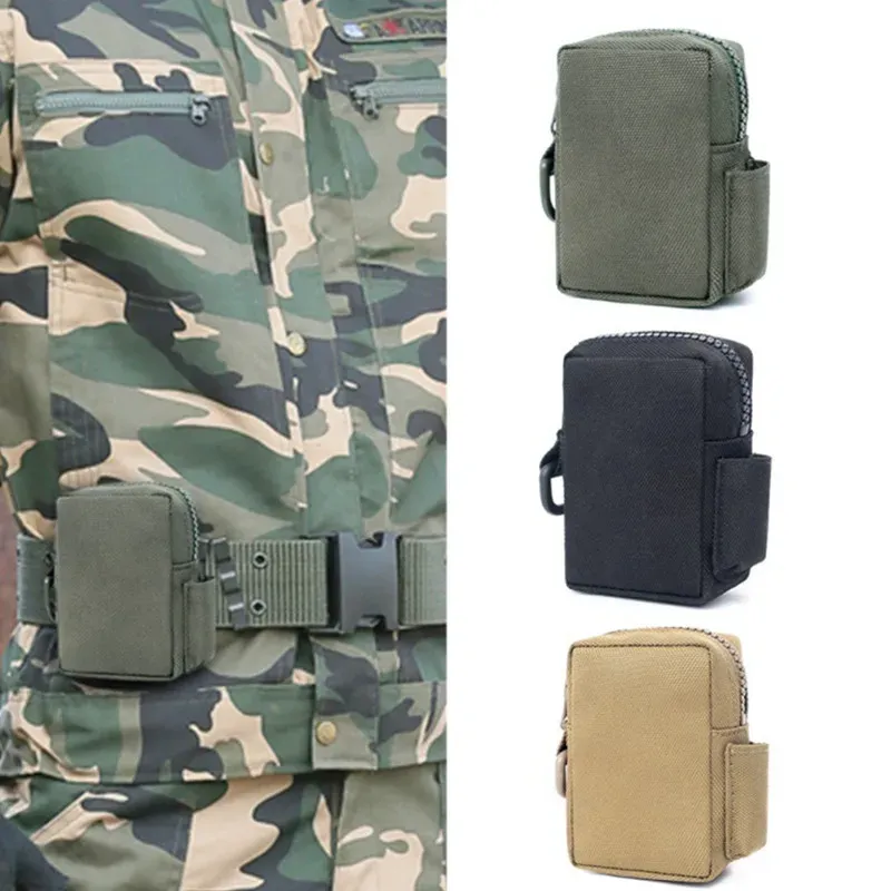 Paquetes tácticos molle edc bolsa utilidad gadget cinturón bolso de cintura 1000d equipos militares portátiles impermeables para acampar bolsas de escalada de senderismo