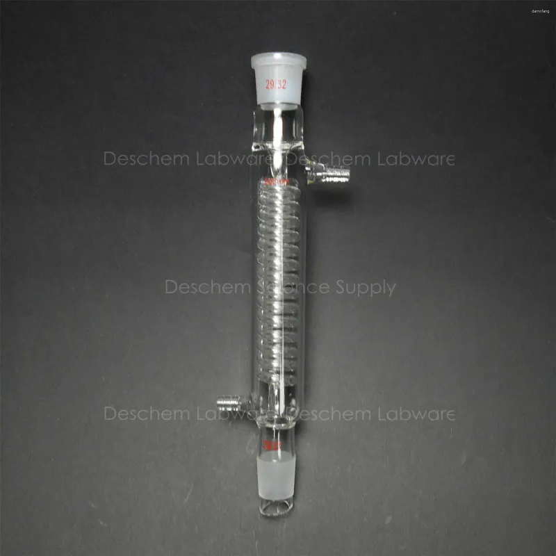 200 mm 29/32 Graham -Kondensator -Spulen -Glas -Kondenssor -Laborchemieglaswaren