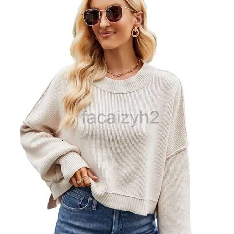 여자 스웨터 여성 패션 둥근 목 니트 스웨터 솔리드 풀오버 스웨터 플러스 사이즈 티셔츠 탑