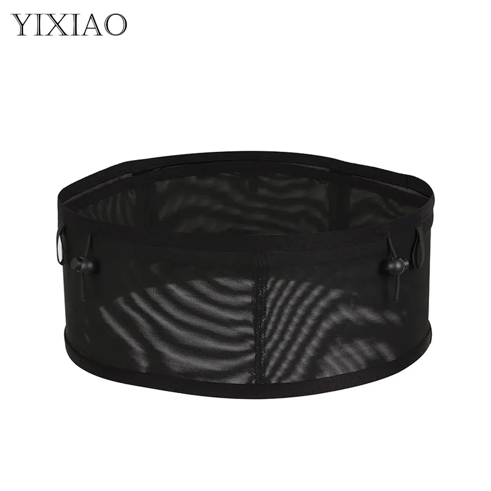 Bags YIXIAO Sports Running Large Capacity Waist Bag Multifunctional Cycling Jogging Hold Water Bottle Pouch Elasticity Belt Bag