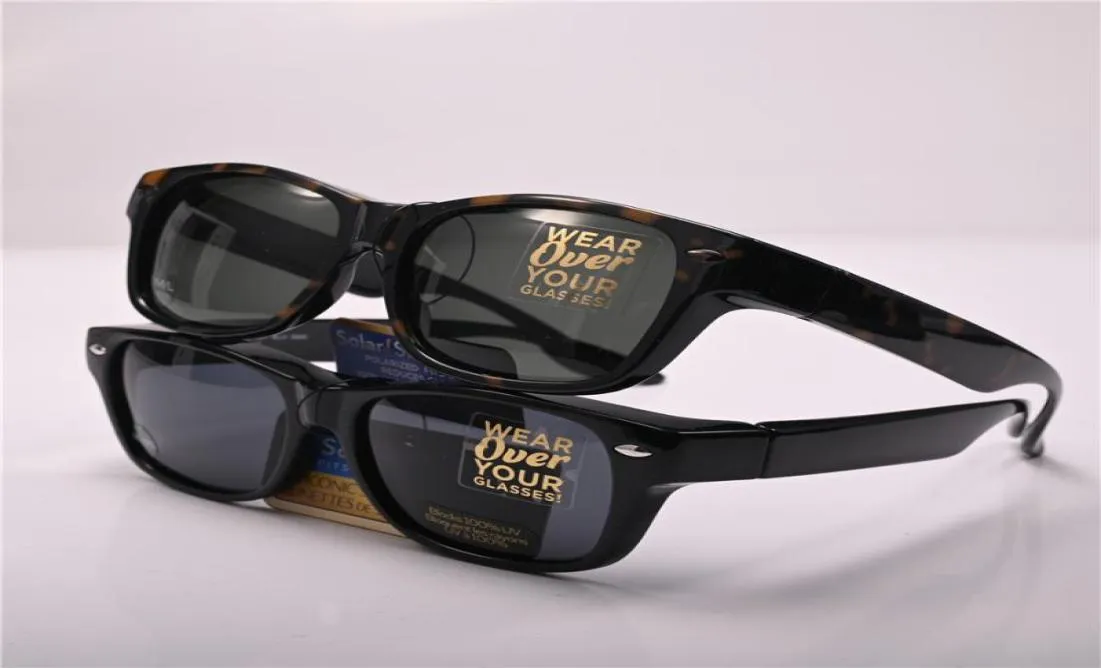 Lunettes de soleil évoquent des lunettes de conduite des femmes masculines des lunettes polarisées s'adapter sur les lunettes de lune