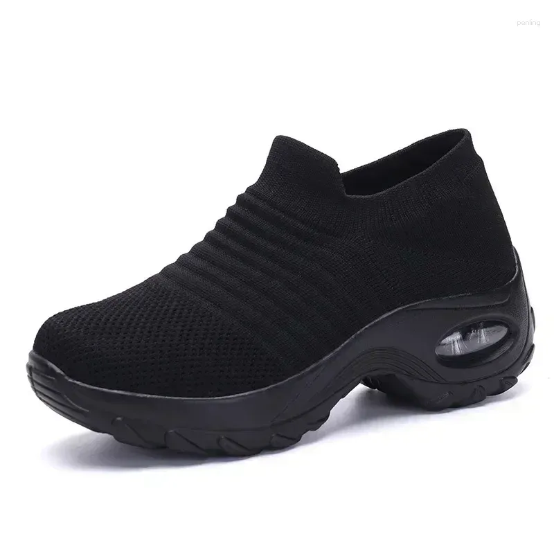 Chaussures décontractées baskets pour femmes polyvalentes pour femmes orthopédiques plate-forme femmes non glissantes résistantes à l'usure de Mujer