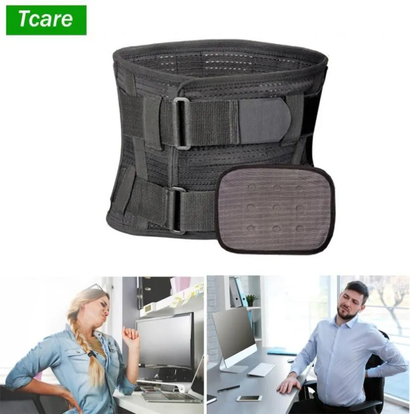 TCare Lumbar أسفل الظهر الدعامة وحزام الدعم للرجال النساء يخفف من آلام أسفل الظهر مع عرق النسا آلام الظهر CX20086613405