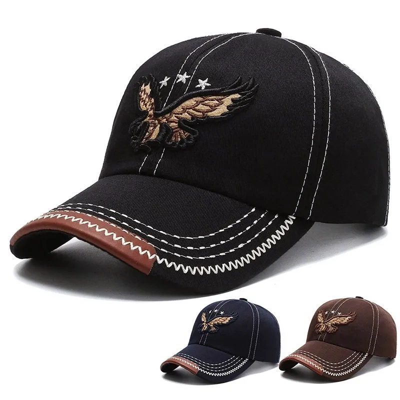 Cappelli da uomo e da donna da uomo e da donna Cap da baseball berretto da baseball Eagle RACCODINA COUSCA COPPIA CASUALE CAPPIA CAPPIA SUN SUNA HACH