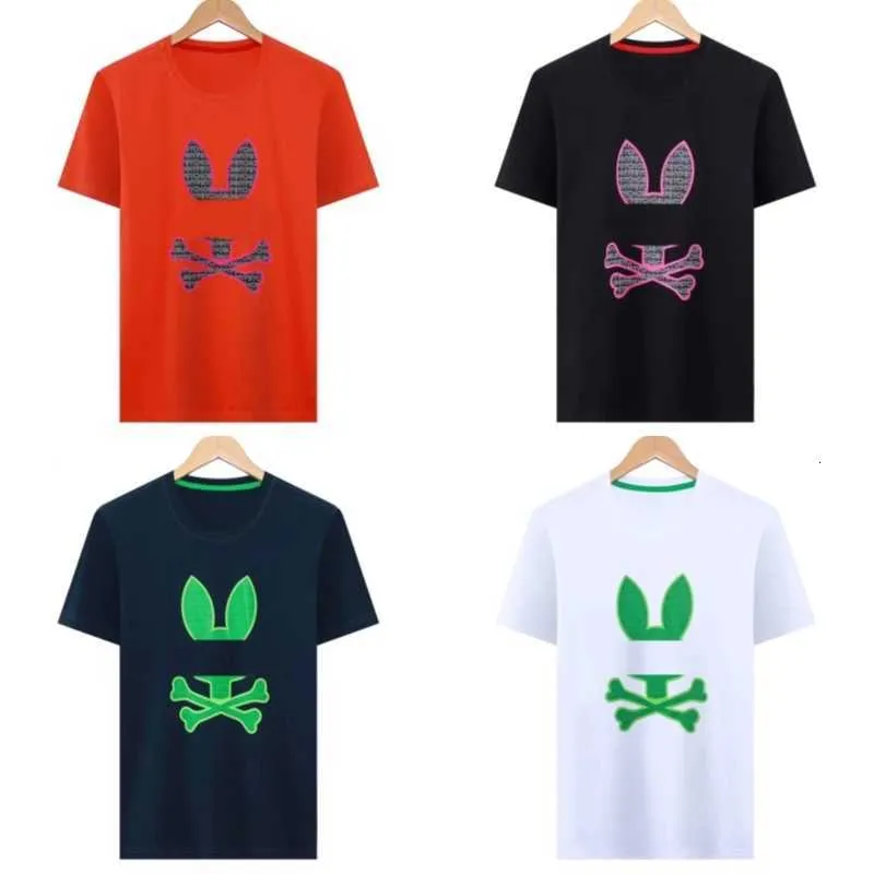 T-shirt de lapin à manches courtes de chemise de lapin psychologique t-shirt