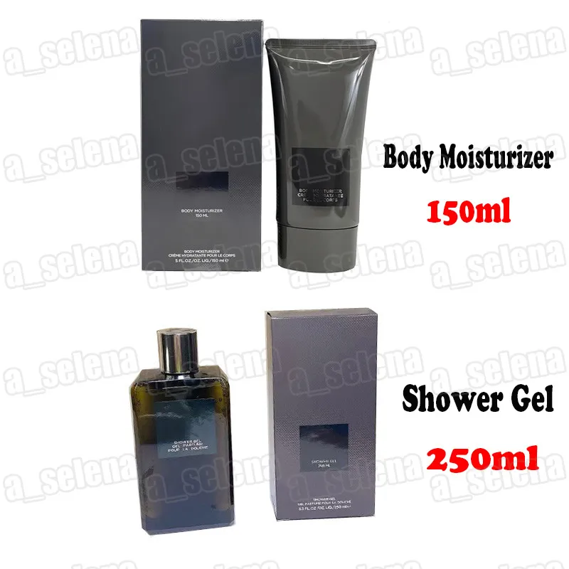 Varumärkesfuktighet Lotion 150 ml Body Moisturizer Cream 250 ml Body Shower Gel Parfume Skin Care