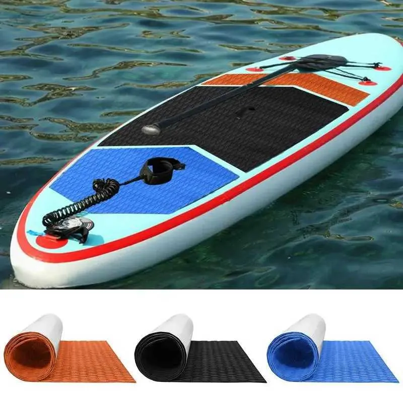 3 Pads Antidérapants Pour Planche De Surf - EVA, Adhésif Fort, Design Trimmable, Léger, Contrôle Et Stabilité