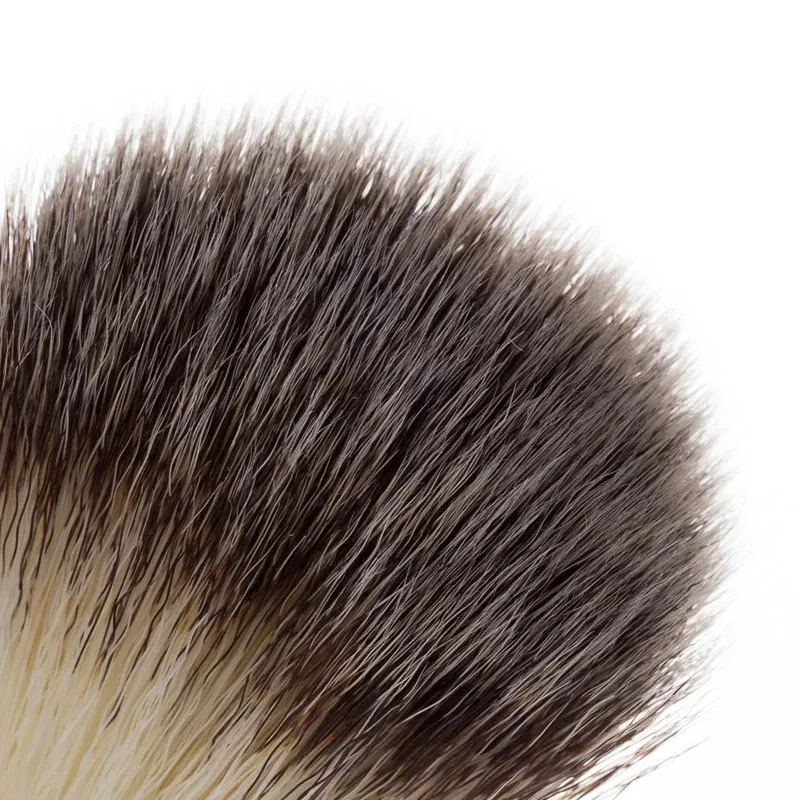 2024 Natural Badger Hair's Raser Bruss Broise Barber Salon Men Men de nettoyage de la barbe pour le visage Brosse de rasage de rasage de rasage avec la poignée en bois Sure,