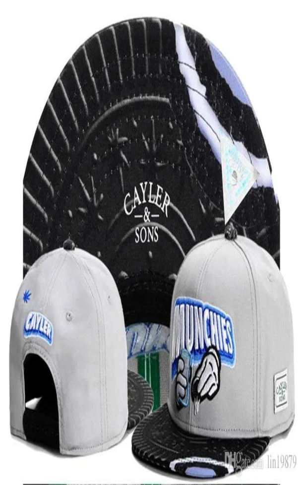 Munchies Baseball Caps Sports Golf Snapback Cappelli da esterno per uomini Gorras Casquette Chapeu7134662