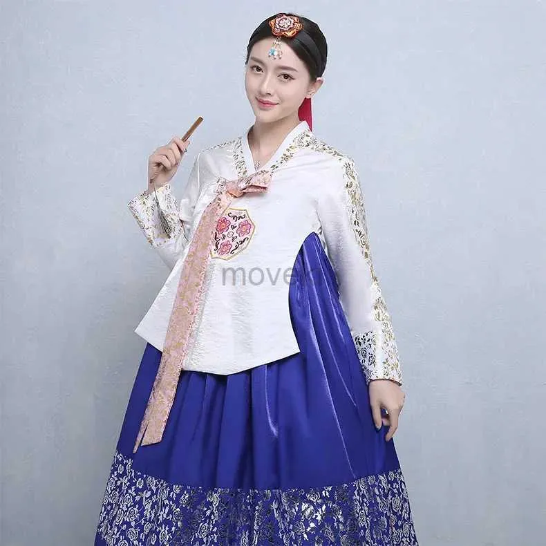 Ethnic Clothing Traditional Korean Wedding Dress Female Korean Dress Adult Dress Improved Korean Court Costume National Dance Hanbok d240419